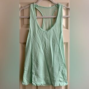 Mint Green Sleeveless Women's Top